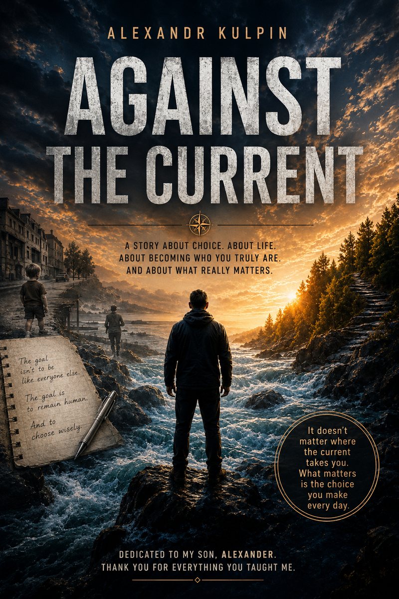 English cover of Alexandr Kulpin’s book Against the Current