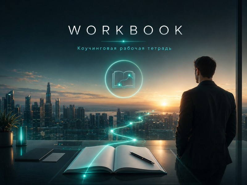 Cover of the coaching workbook